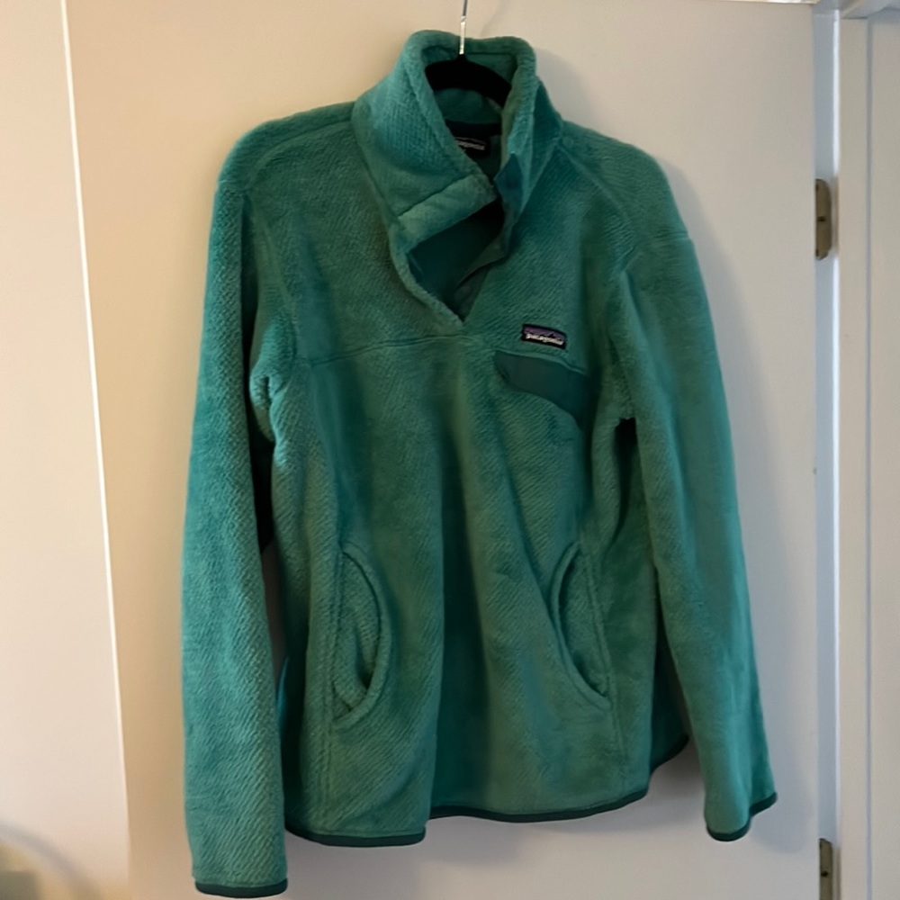 Teal Patagonia Pullover